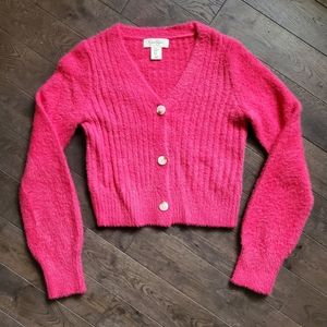 Hot Pink Cardigan